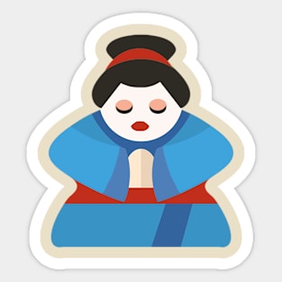 Micro Dojo - Geisha Sticker